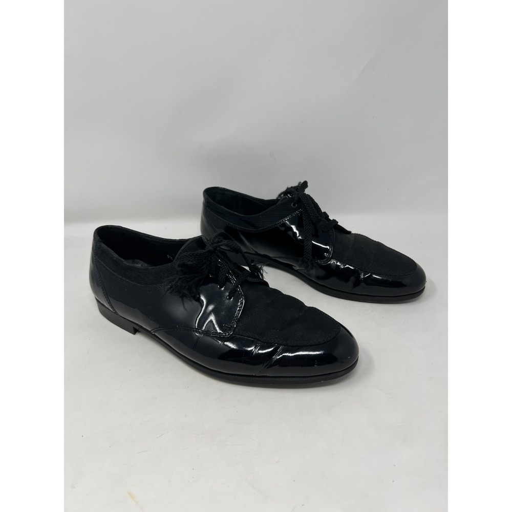 Dimitri Round Toe Men's‎ Leather Oxford Shoes Size 9-1/2 M #2507 Made in Italy